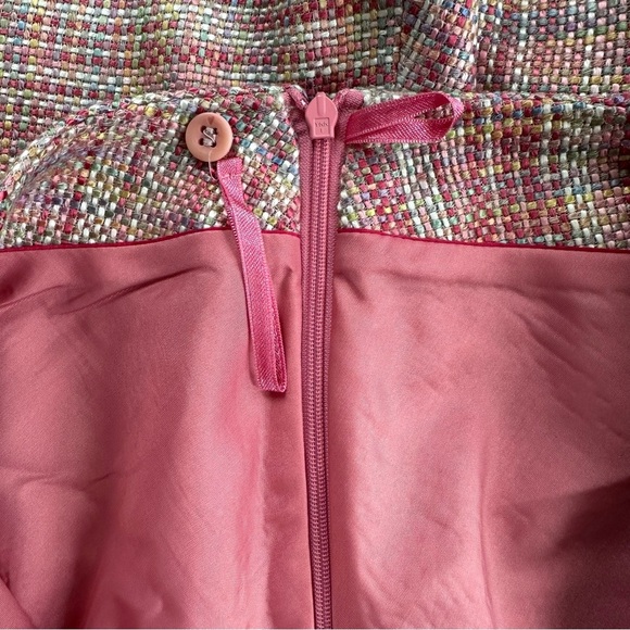 Vintage Per Una Pink Midi Skirt Size 12 - Picture 5 of 8